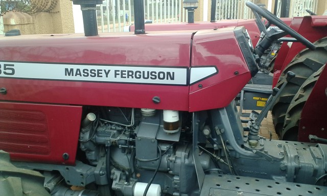 This is the tractor for Te Okot.